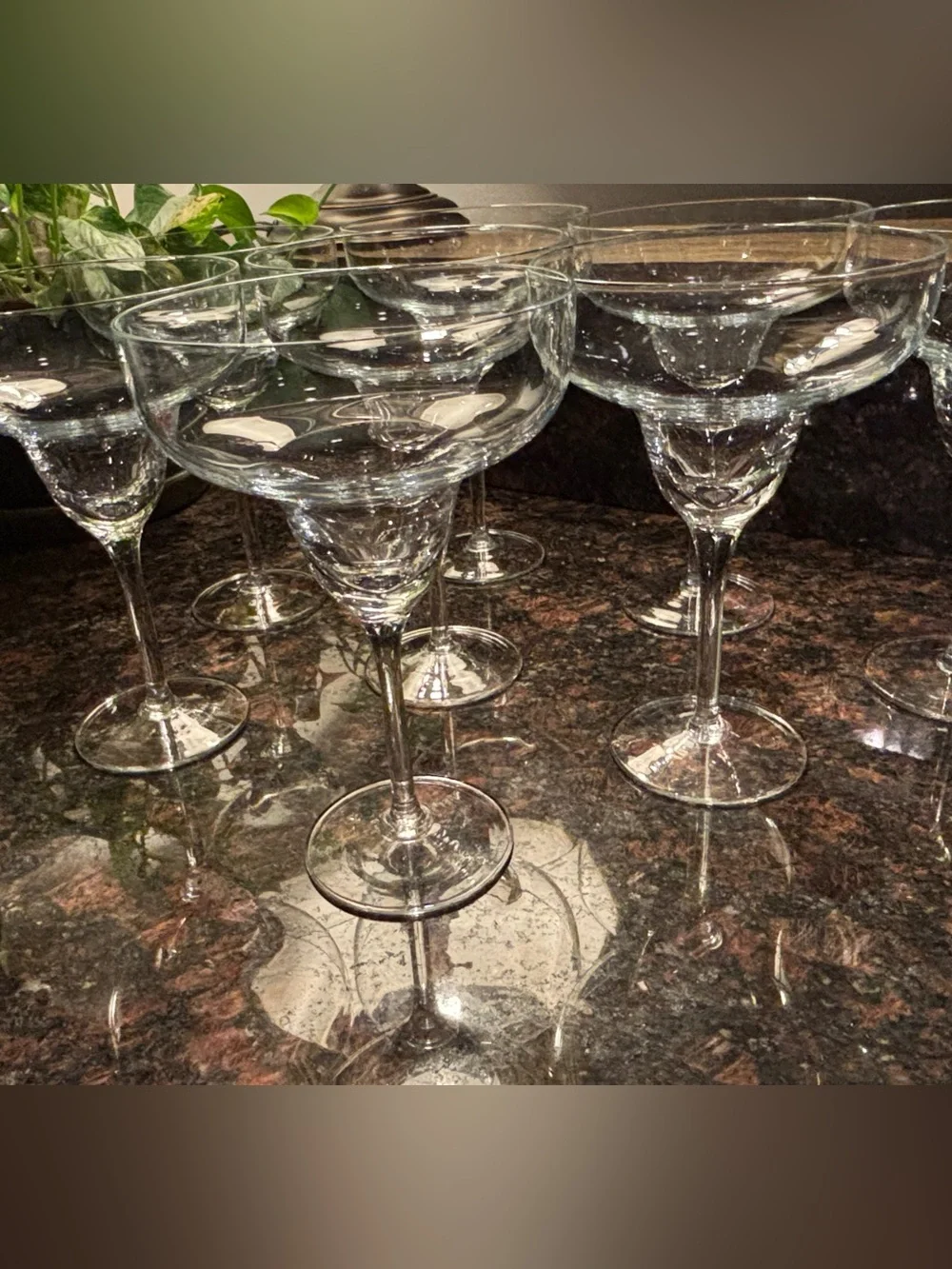 Set of 8 Classic Margarita Cocktail Glasses - Crate & Barrel NWOT